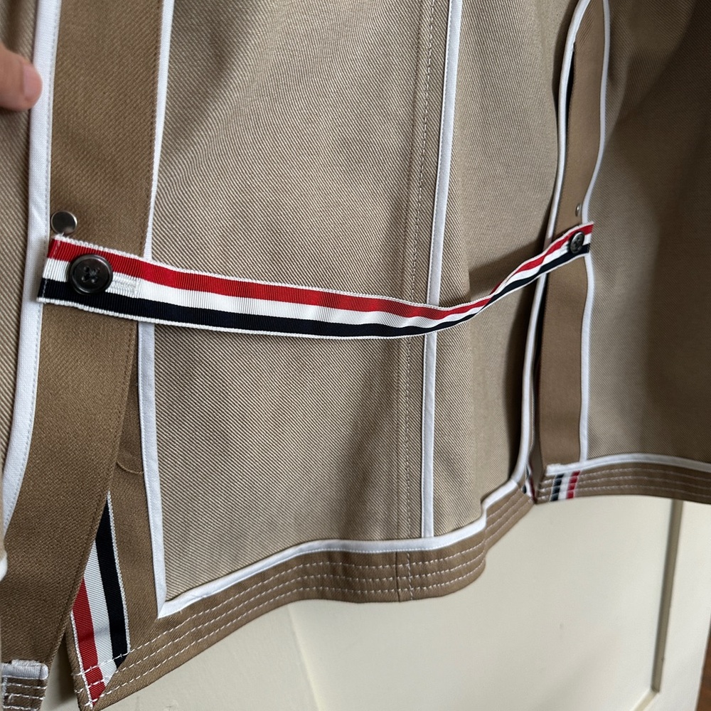 Thom Browne Tan Trench Coat - Picture 12 of 15